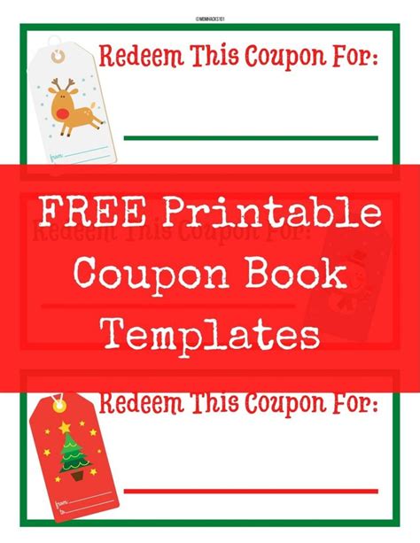 Free coupon book template - opmmen