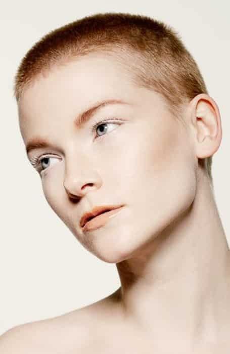 Coolest Buzz Cuts For Women Buzz Cut Shaved Hair Cuts Buzz Cut Women