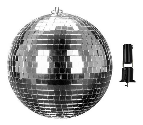 Bola Disco Esfera De Espejos Motorizada Retro Ball Steelpro Env O Gratis