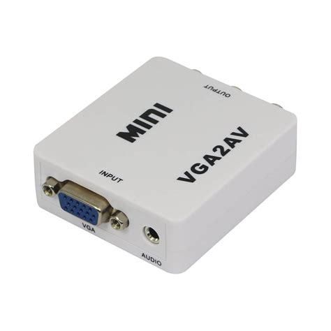 Av To Vga Converter Homemade