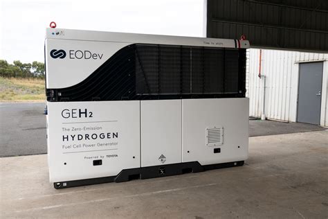 First EODev GEH2 Hydrogen Fuel Cell Stationary Power Generator