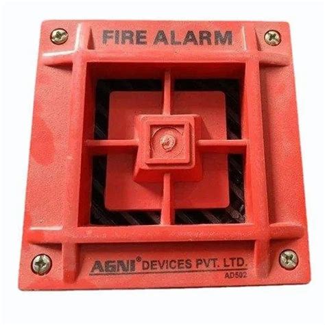 ABS Agni Fire Alarm Hooter 0 01 HP At Rs 350 In Pune ID 2852726506673