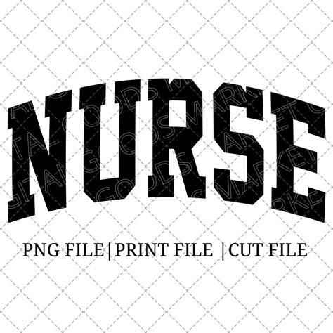 Nurse PNG Medical Student SVG RN Cut File Nurse Tshirt Sweatshirt ...