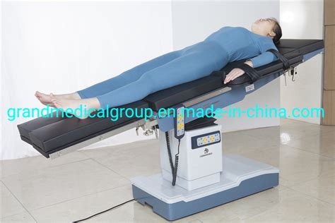 FDA CE Hospital Equipment Electric Moveable Operation/ICU Operating Table Medical Imaging Table ...