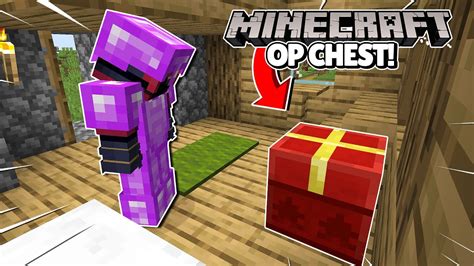 Minecraft But Chests Give Op Items Youtube