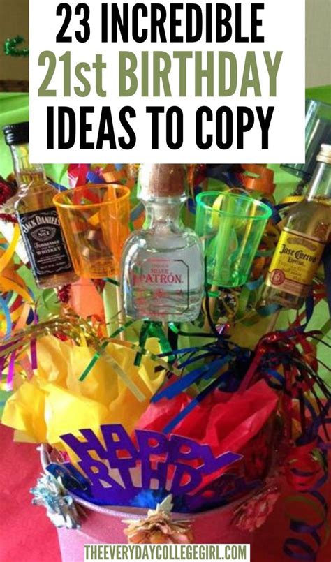 23 Unique 21st Birthday Ideas For A Memorable Day In 2023 Diy 21st