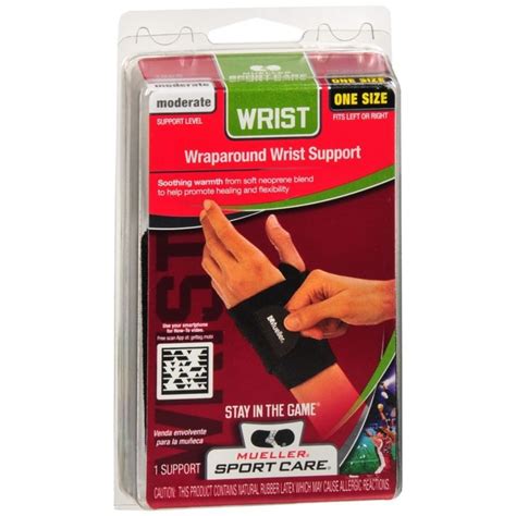 Mueller Sport Care Wraparound Wrist Support One Size 1 EA Medcare