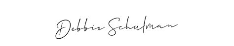 94 Debbie Schulman Name Signature Style Ideas Cool Autograph