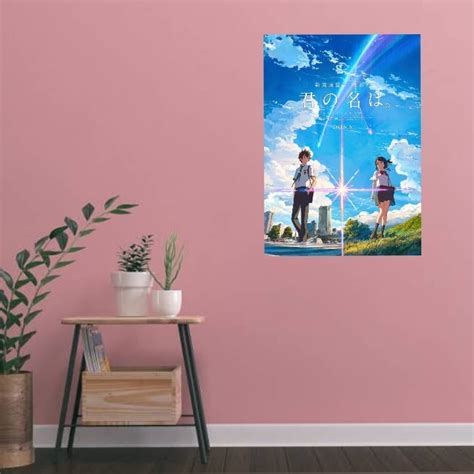 Your Name Movie Poster, Laminated, A4 Size | Shopee Philippines