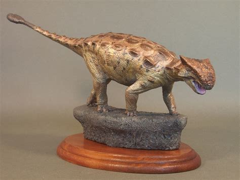 Hirokazu Tokugawas Paleo Sculpture Ankylosaurus Magniventris