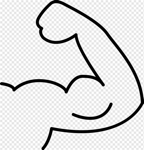 Muscular Arms Drawing