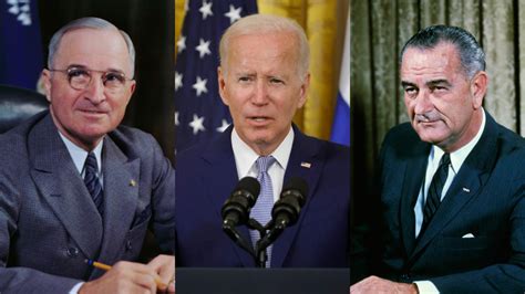 Joe Biden war nicht der Einzige Welche US Präsidenten gaben mitten im