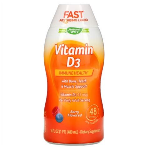 Wellesse Vitamin D3 1000iu Liquid Supplement 16 Fl Oz Kroger