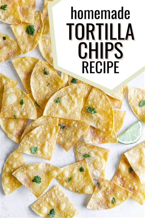 Oven baked sea salt tortilla chips recipe only 3 ingredients – Artofit