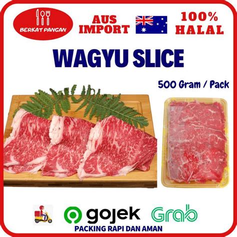 Jual Daging Sapi Australian Wagyu Slice Mb Premium Gr Di Seller