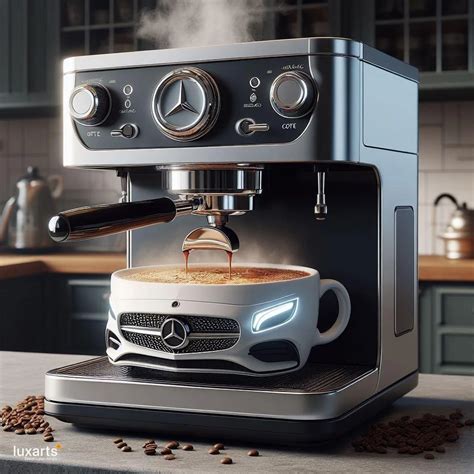 Rev Up Your Mornings Mercedes Inspired Coffee Maker For Luxury Brews