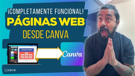 Cómo crear tu página web con Canva FUNCIONAL con enlaces mapa y más