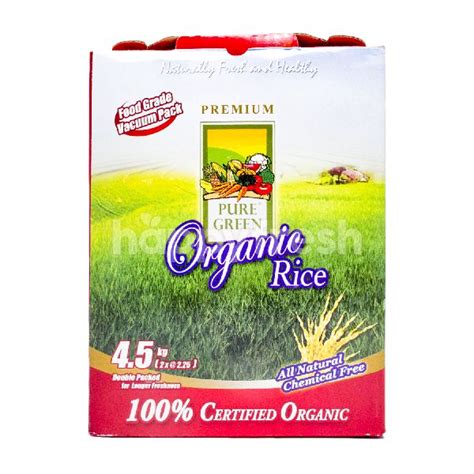 Jual Pure Green Organic White Rice Long Grain Di Farmers Market