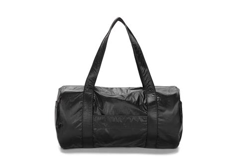 Buy Matin Kim Glossy Logo Sporty Duffel Bag Black Bg Online In