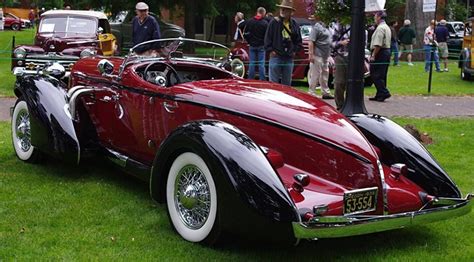 1935 Auburn 851 Boat Tail Speedster Vintage Cars Antique Cars