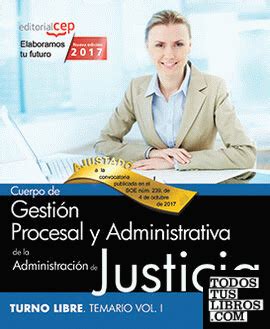 Cuerpo De Gesti N Procesal Y Administrativa De La Administraci N De