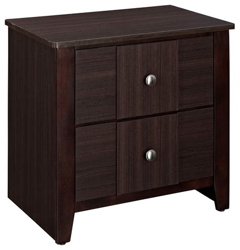 Modern Contemporary Bedroom Nightstand Black Transitional Nightstands And Bedside Tables