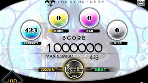 Cytus Chapter K Blessing The Sanctuary Easy Million Master TP 100