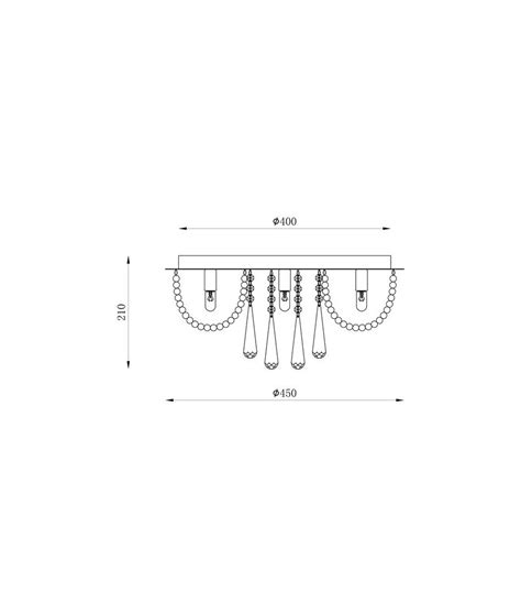 Lampa Sufitowa SENSI 19157M Zuma Line