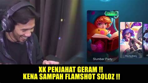 XK PENJAHAT GERAM KENA SAMPAH FLAMSHOT SOLOZ YouTube