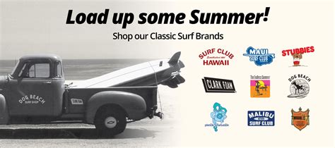 Classic Surf Brands Collection | Vintage Surf Apparel at Malibu Shirts