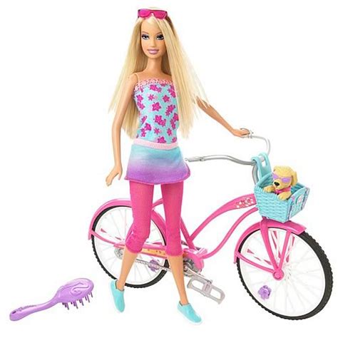 Barbie Beach Party Doll With Bicycle - Entertainment Earth