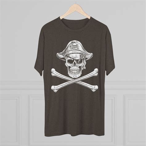 Pirate Shirt Skull And Bones Pirate Fashion Jolly Roger T Shirt Pirate Flag T Shirt Sailing