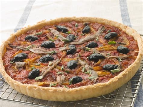 Recette Tarte tomates anchois façon pissaladière en vidéo 750g