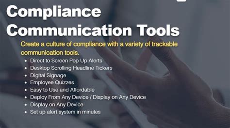 Effective Compliance Communication Tools To Create A Culture Of