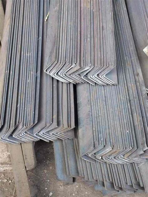 Mild Steel L Shaped Ms Angle For Construction Thickness Mm At Rs