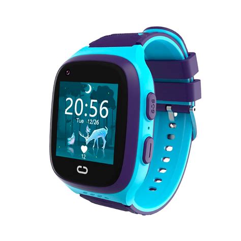 Ripley SMARTWATCH RELOJ LT31 PARA NIÑOS RASTREO GPS CELESTE 4G CON CAMARA