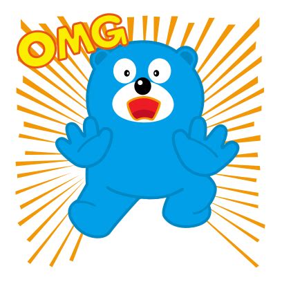 Bear Blue Sticker - Bear Blue Fun - Discover & Share GIFs