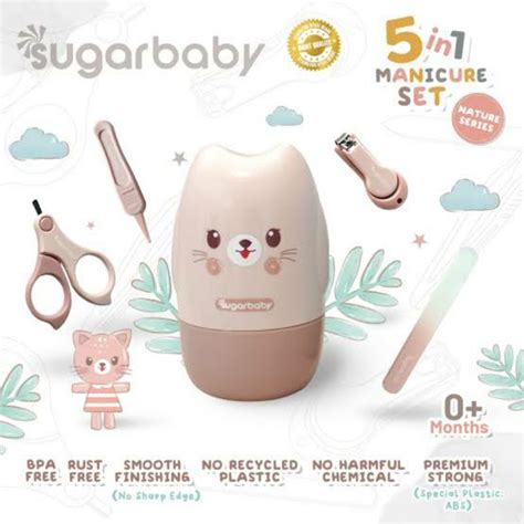 Jual Sugar Baby 5 In 1 Manicure Set Set Gunting Kuku Bayi Shopee