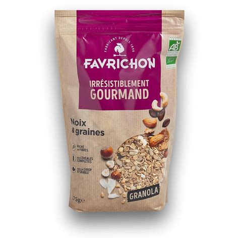 Granola Bio Cu Nuci Si Seminte Favrichon 375 G EMAG Ro