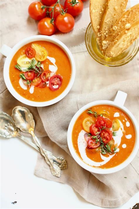 Cherry Tomato Soup Recipe Studio Delicious