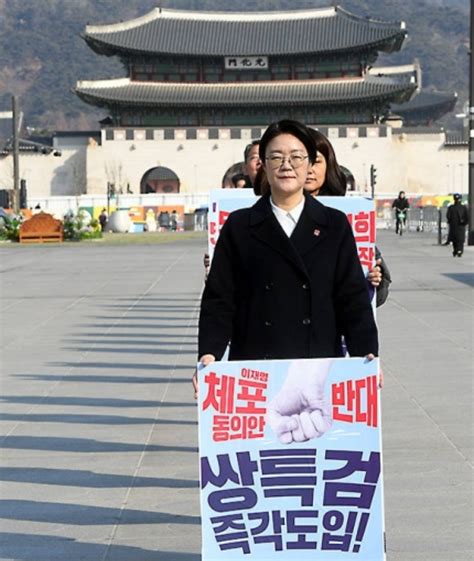 속보진보당 이재명 체포동의안 반대·김건희특검 50억클럽 쌍특검 도입 촉구 광화문광장 시위 Dogdripnet 개드립