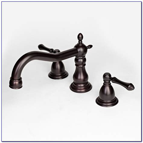 Oil Rubbed Bronze Widespread Bathroom Sink Faucet - Faucet : Home ...