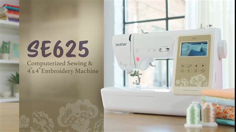 Brother SE625 2 In 1 Sewing And 4 X 4 Embroidery Machine YouTube