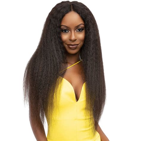 Janet Collection 100 Virgin Remy Human Hair Deep Part Hd Lace Wig K