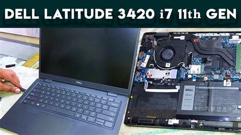 Dell Latitude 14 3420 Disassembly And Upgrade Change Battery SSD