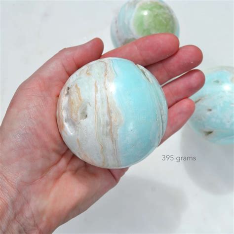 Caribbean Calcite Sphere The Essential Collection Crystals Australia