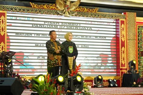 Malam Pisah Sambut Pangdam Ii Sriwijaya Dari Mayjen Tni Hilman Hadi