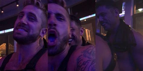 Tyler Roberts Fucks Gay Porn Star Wesley Woods At A Bar Last Night