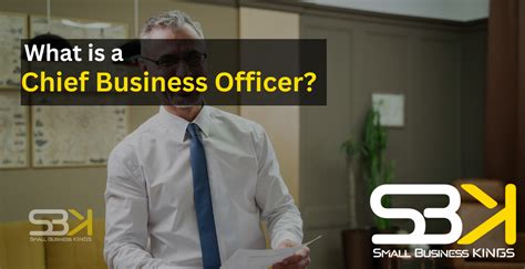 What is a Chief Business Officer? Role and Skills Needed - SBK