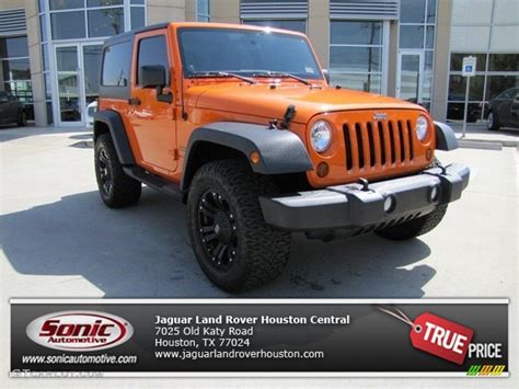 2012 Crush Orange Jeep Wrangler Sport 4x4 78585020 Photo 18